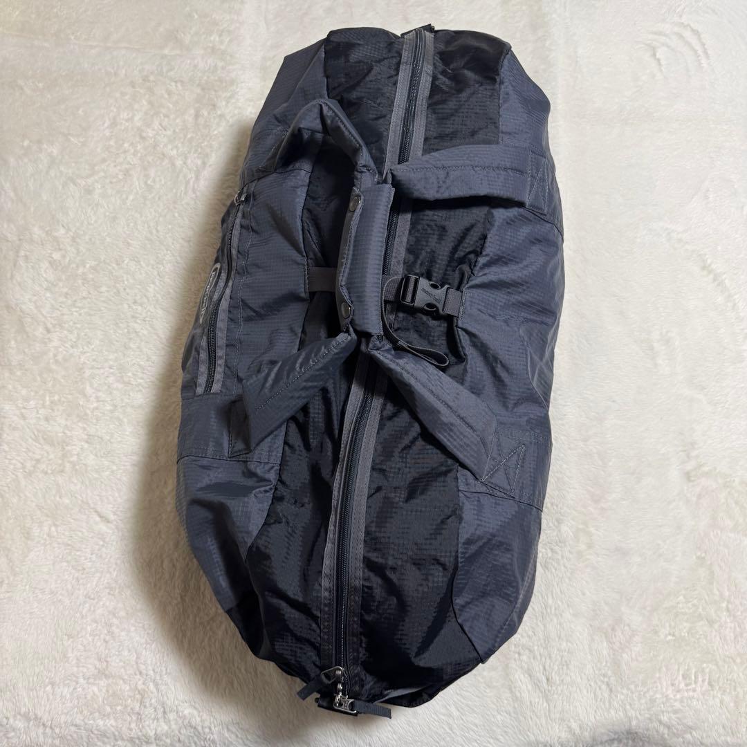 極秘品モンベル　2wayボストンバック60L　グレー
