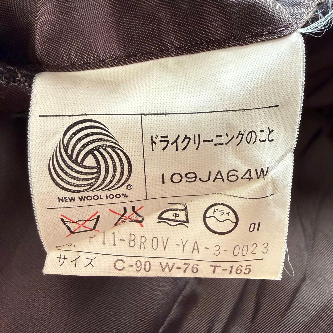 90s J.PRESS ジェイプレス ウール テーラードジャケット ブラウン