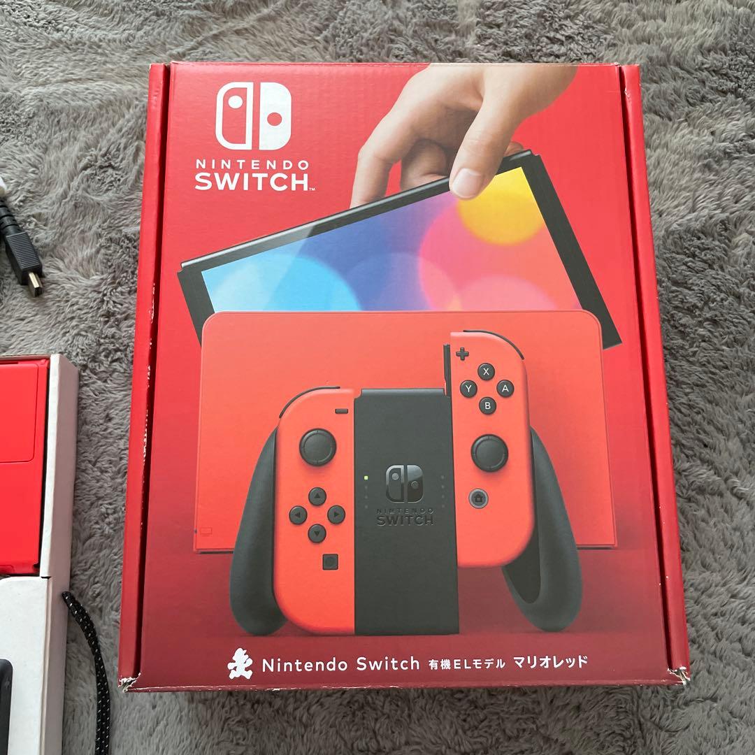Nintendo Switch レッド 本体 付属品あり