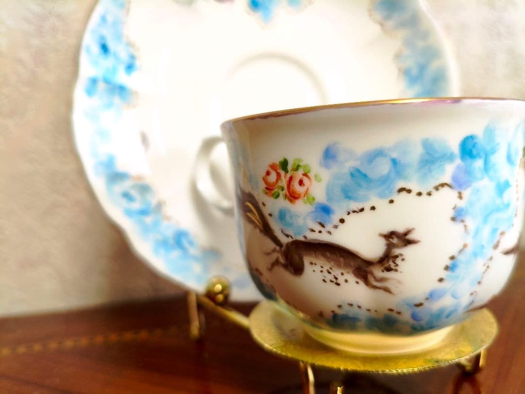 2点お纏めリクエスト商品マイセンの真夏の夜の夢模写フリーハンド作品