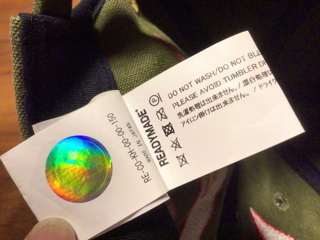 帽子 READY MADE 6PANEL BASEBALL CAP