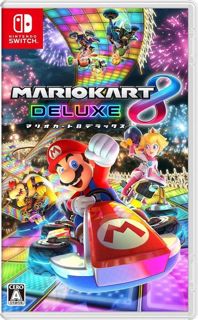 Nintendo Switch本体【スマブラ・マリオカート8付】