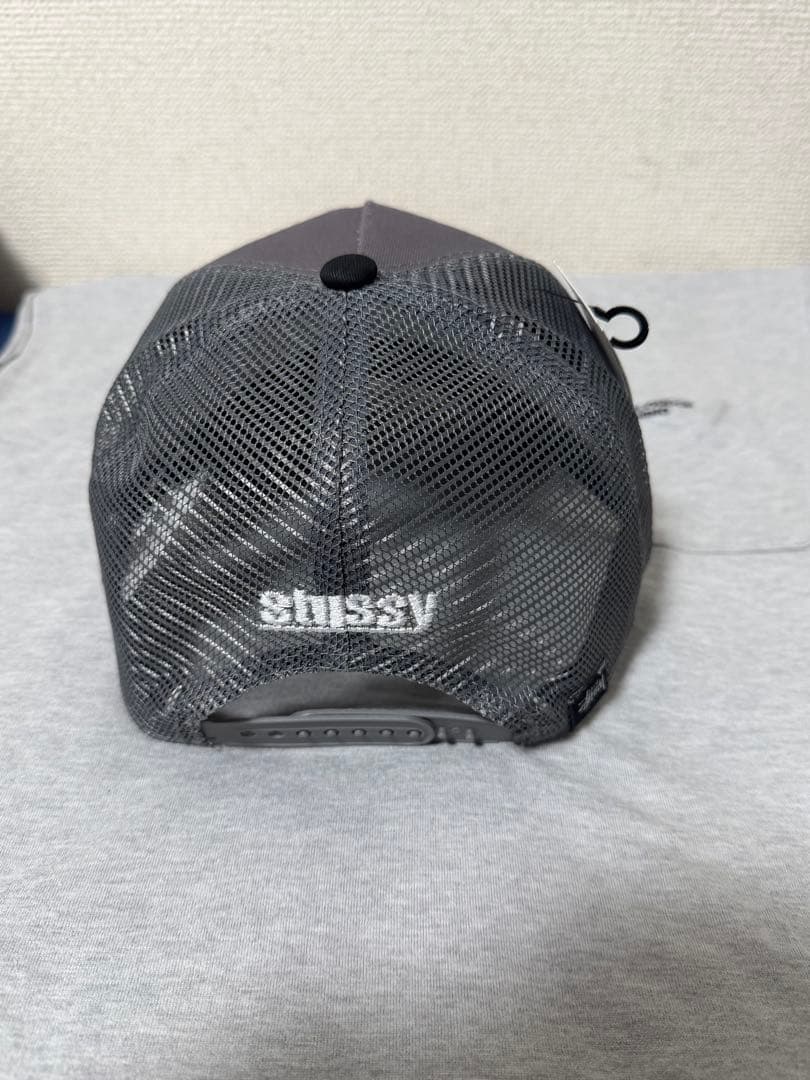Stussy 9FIFTY SNAPBACK キャップ ブラック/グレー