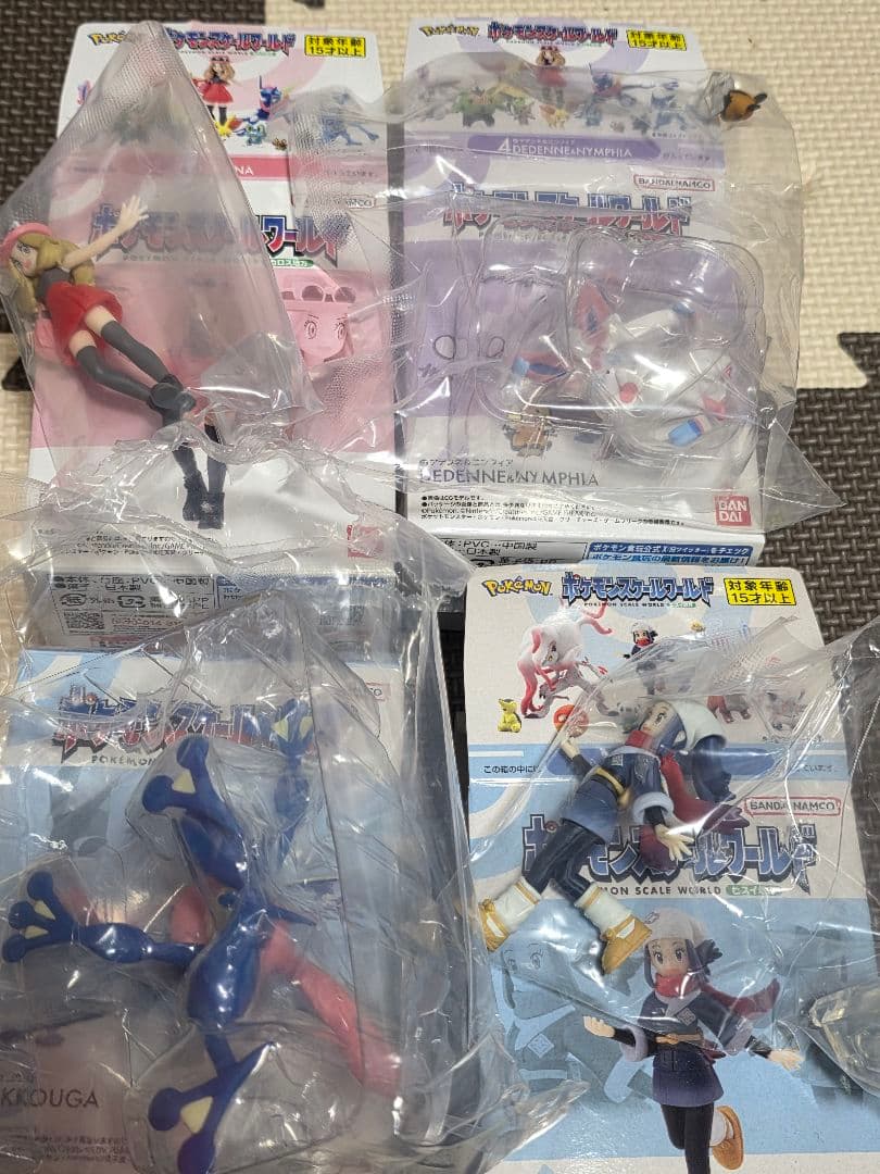ポケモンスケールワールド　ゲッコウガ　ニンフィア　ソウブレイズ　ポケモン