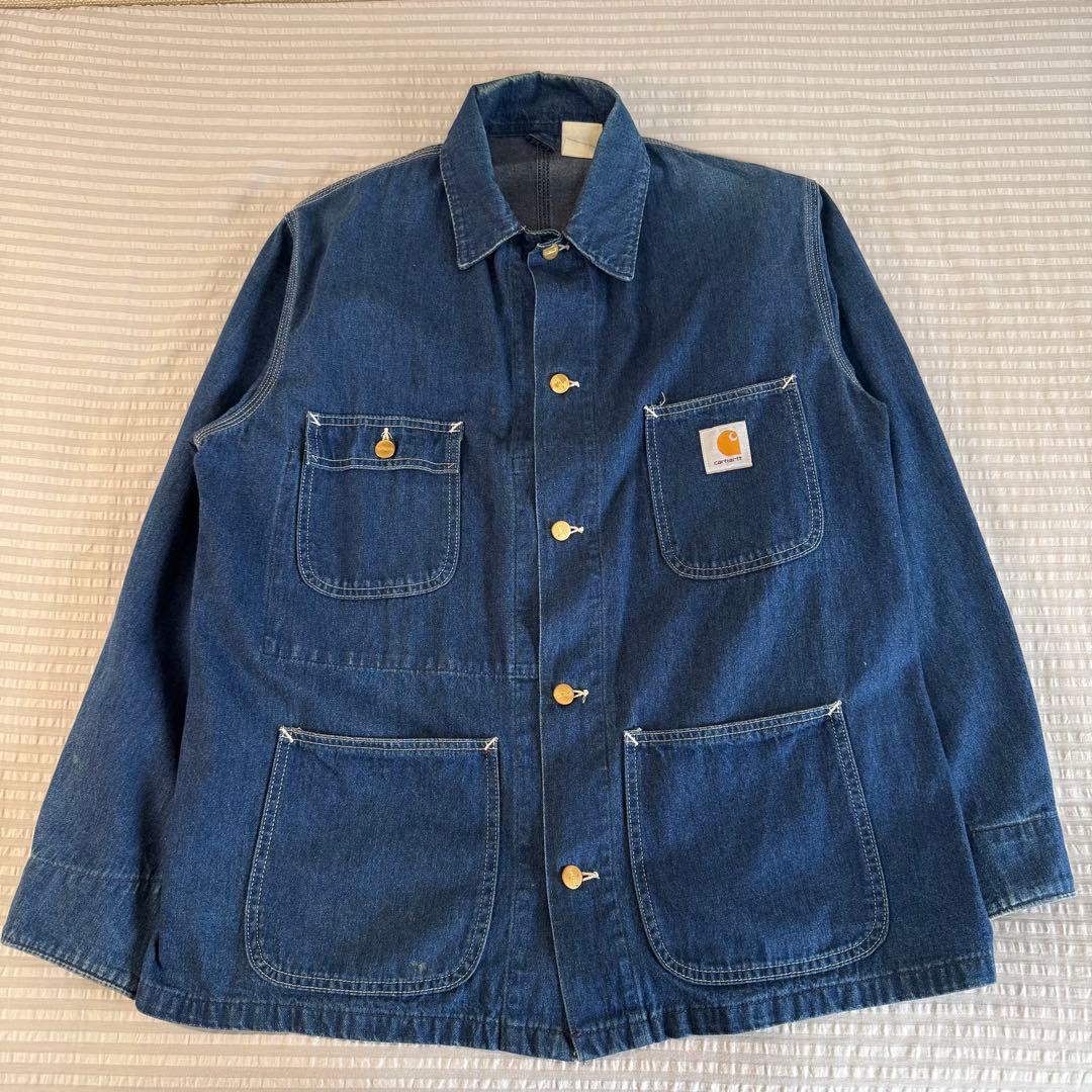90s 裏地無し　カーハート　チョアコート　カバーオール　USA製