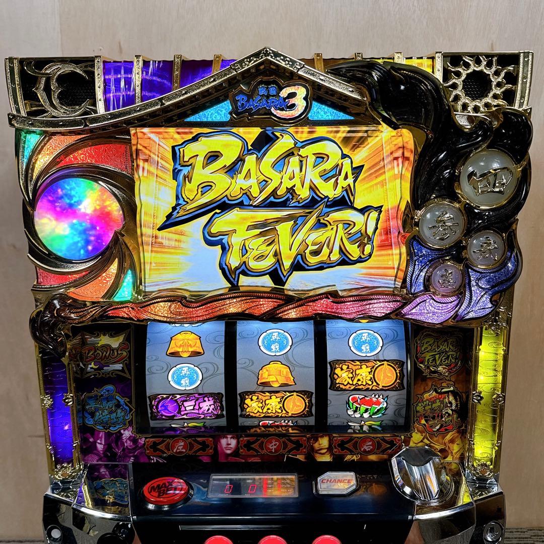 パチスロ実機 戦国BASARA3 不要 無段階音量 100V 【送料無料】