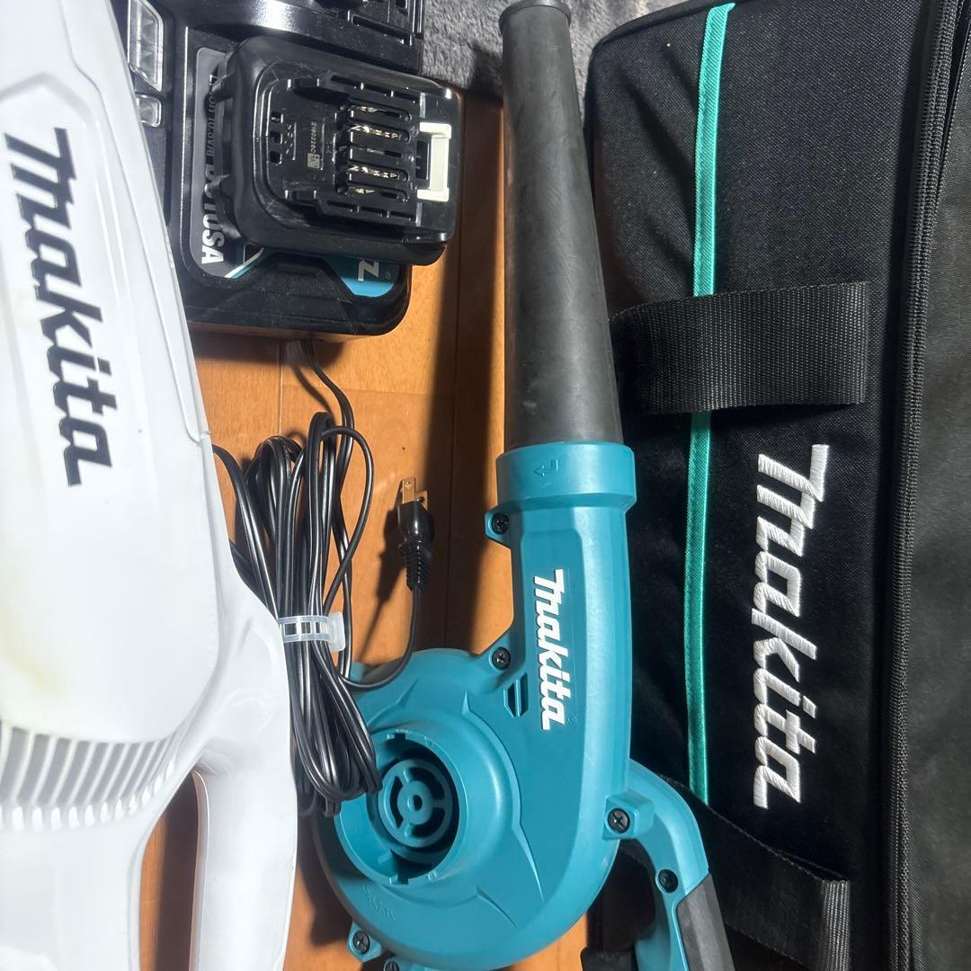 Makita 充電式クリーナー　充電式ブロワのセット
