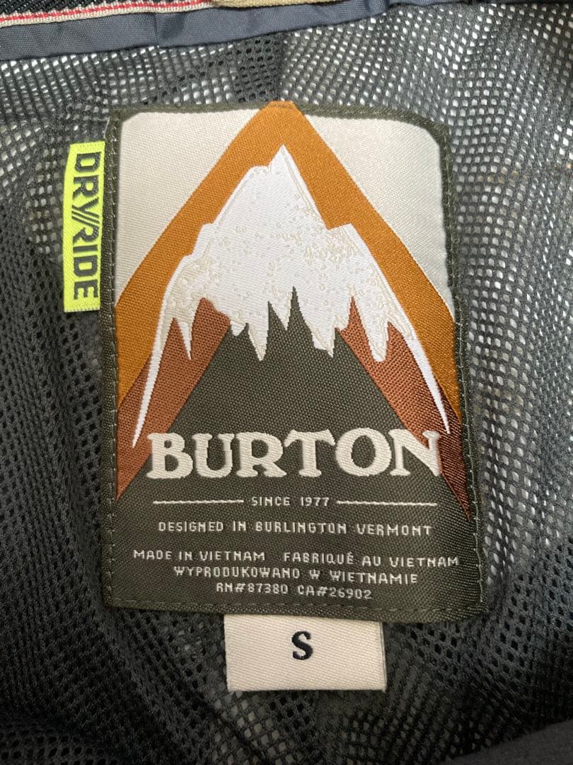 BURTON スノーボードパンツ　S クリーニング済