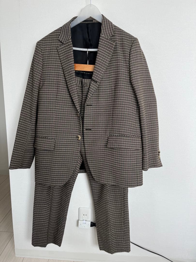 acne studios 千鳥格子柄セットアップ