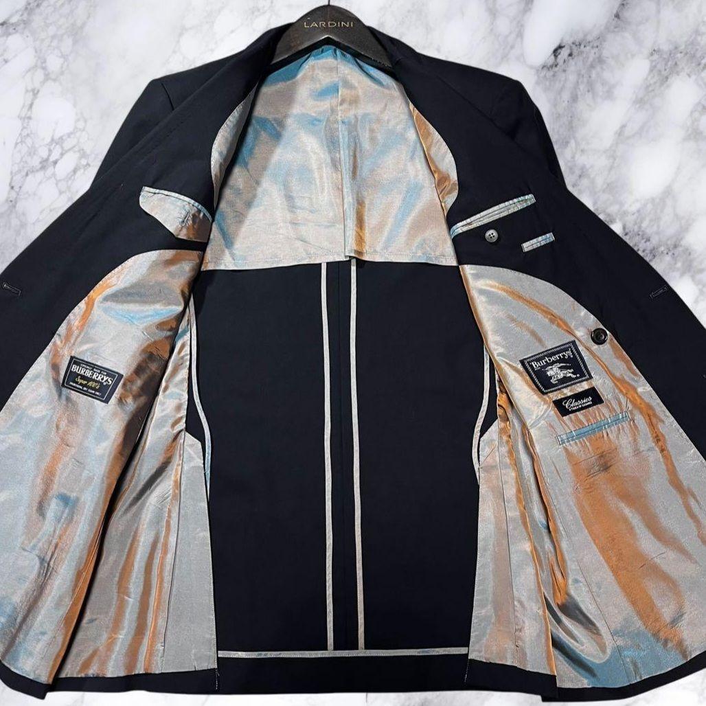Burberrys 紺ブレザー 金ボタン XL