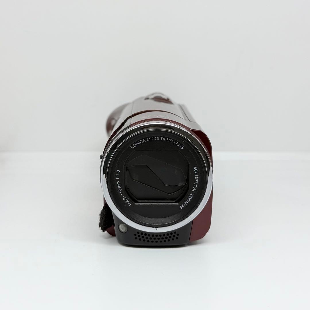 【完動品】JVC Everio GZ-HM670-R ビデオカメラ 動作確認済み
