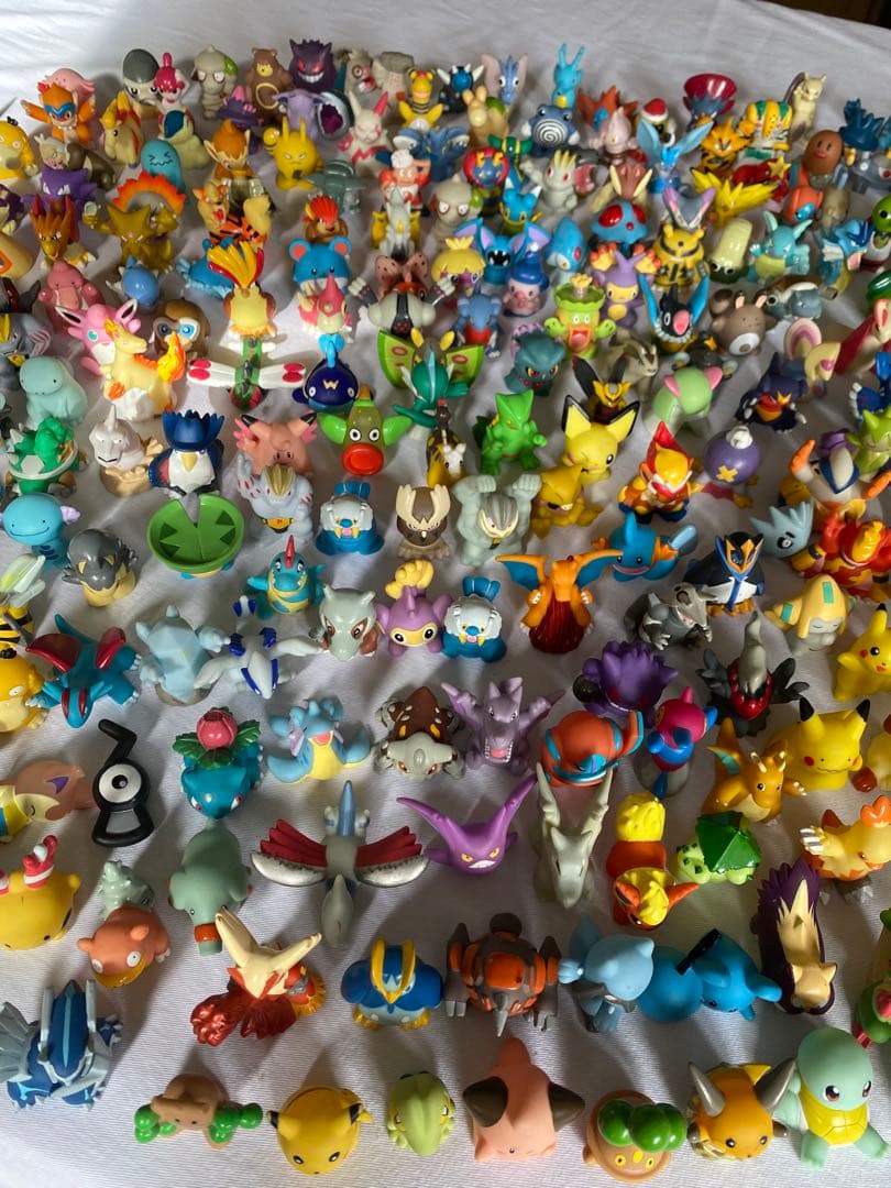 ポケモン　指人形　フィギュア　380体　初期　クリア　まとめ売り