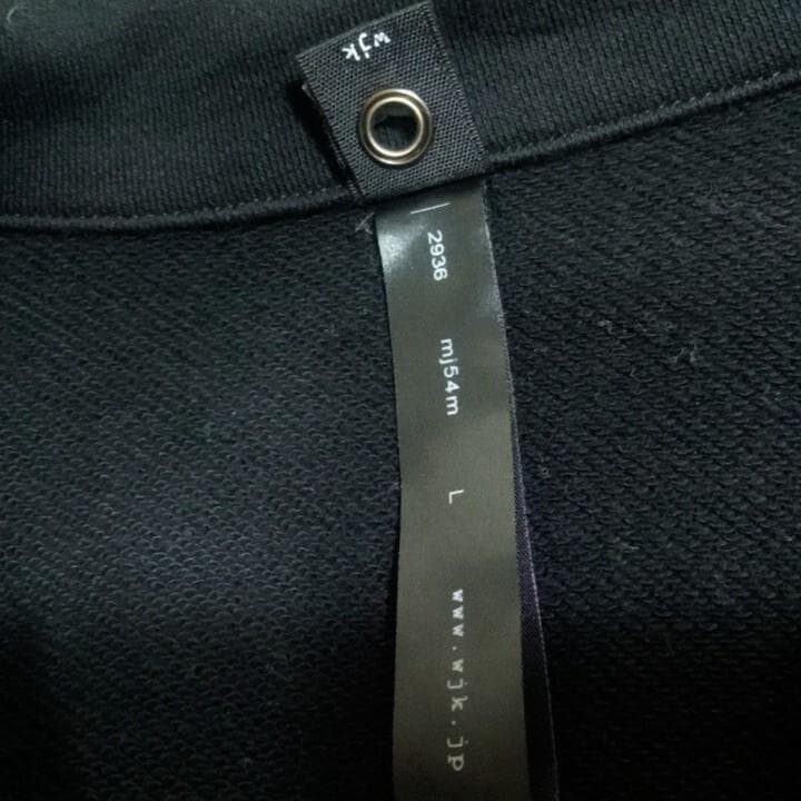 WJK shirahama JKT 3S スウェット テーラード ジャケット L
