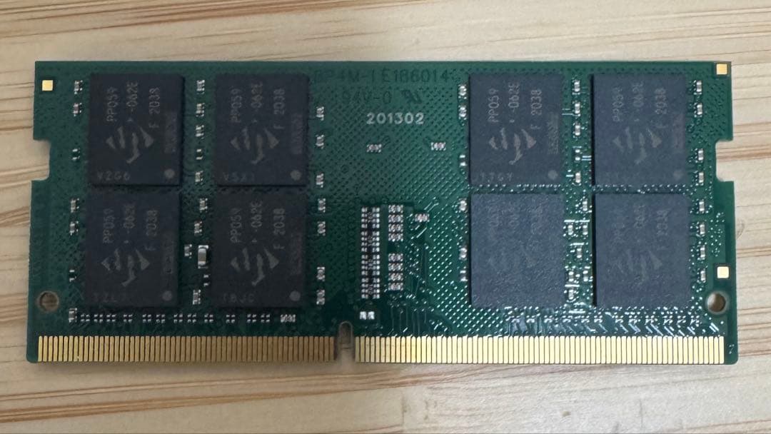 Crucial & Transcend 64GB DDR4 SO-DIMMメモリ