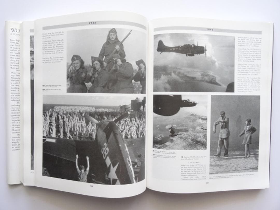 洋書◆第二次世界大戦の写真集 本 ミリタリー 地図 戦争 歴史 2500枚以上