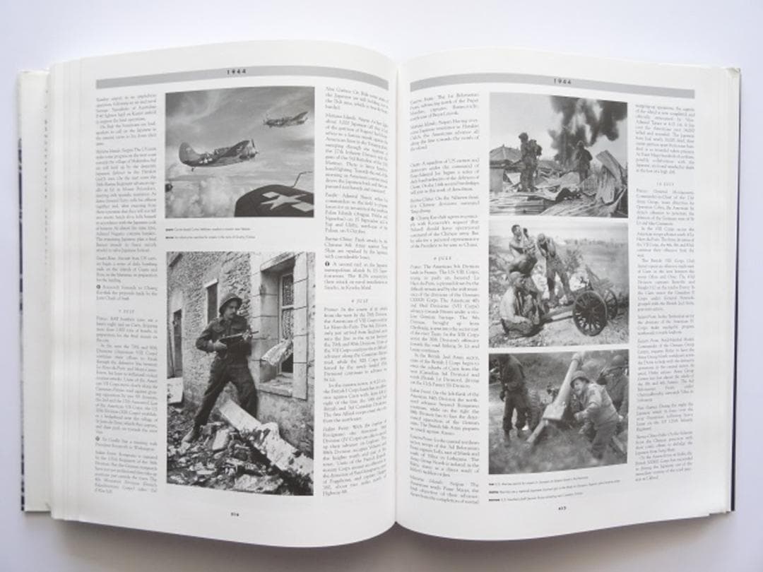 洋書◆第二次世界大戦の写真集 本 ミリタリー 地図 戦争 歴史 2500枚以上