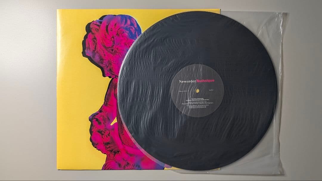 New order Technique UKオリジナル盤