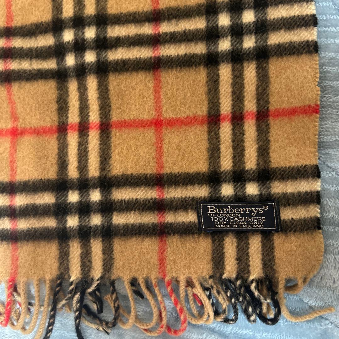 Burberry's チェック柄マフラー
