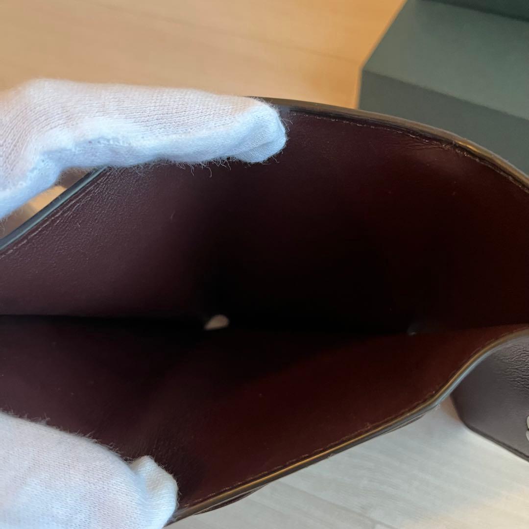 Mulberry フォールデッドウォレット 三つ折り財布 レザー 箱付き