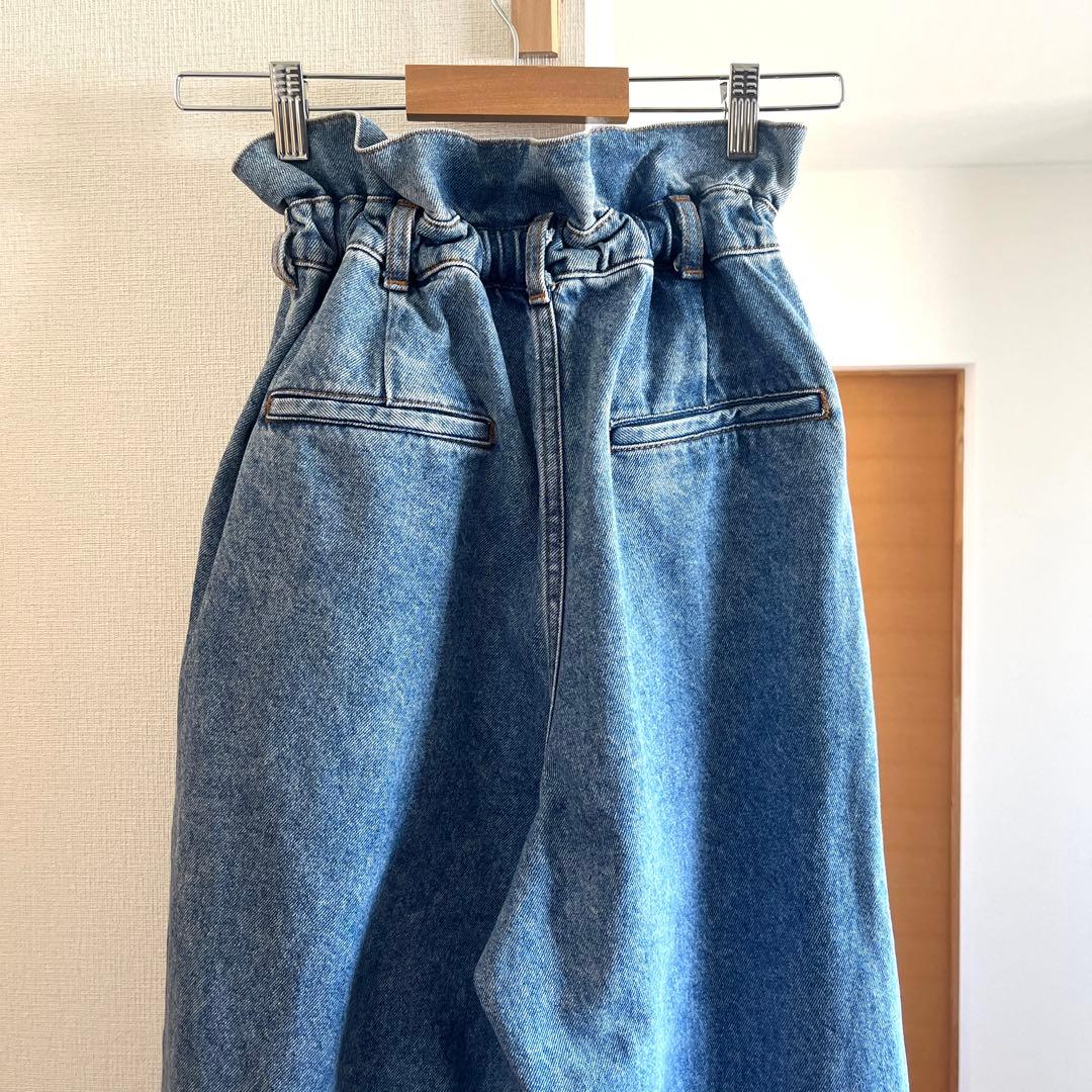 【36size】anuke Waist Tuck Denim デニム
