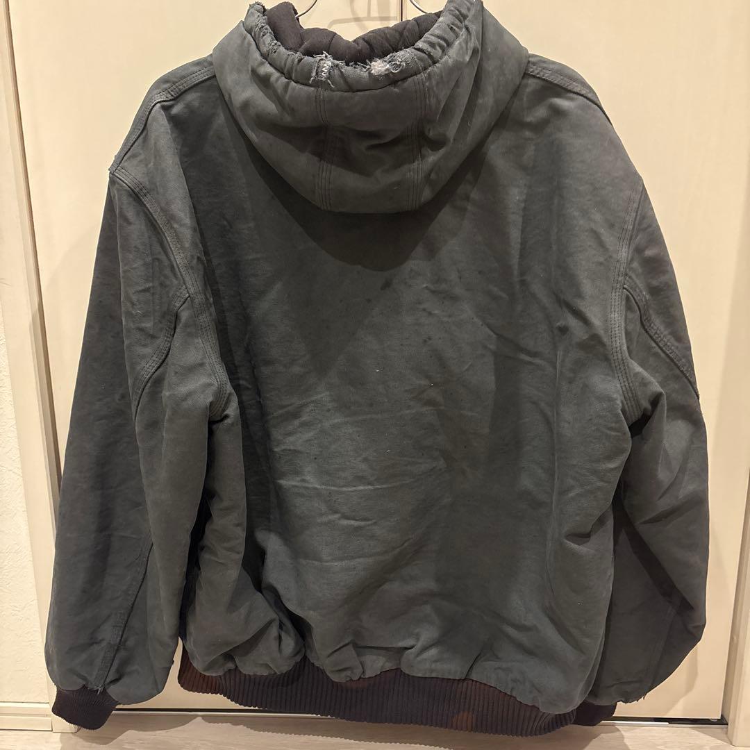 Carhartt アクティブジャケット 後染めグレーUSA製