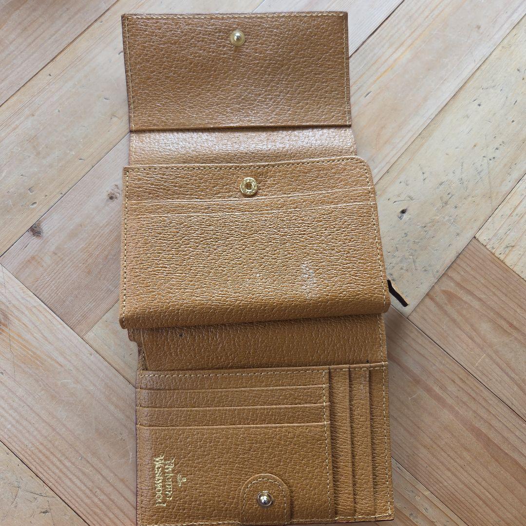 ヨ*ウ様 Vivienne Westwood 三つ折り財布 ベージュ