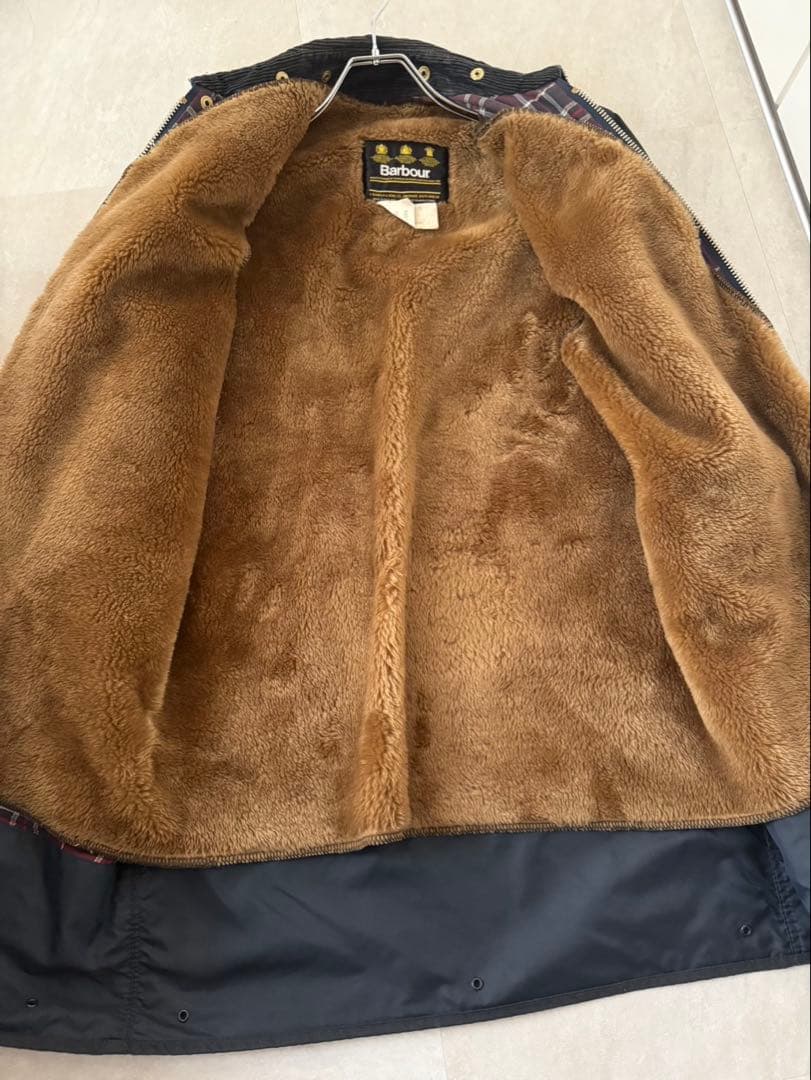 Barbour border c38 オイルジャケット　ライナー付き