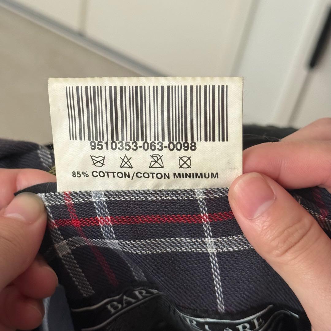 Barbour border c38 オイルジャケット　ライナー付き