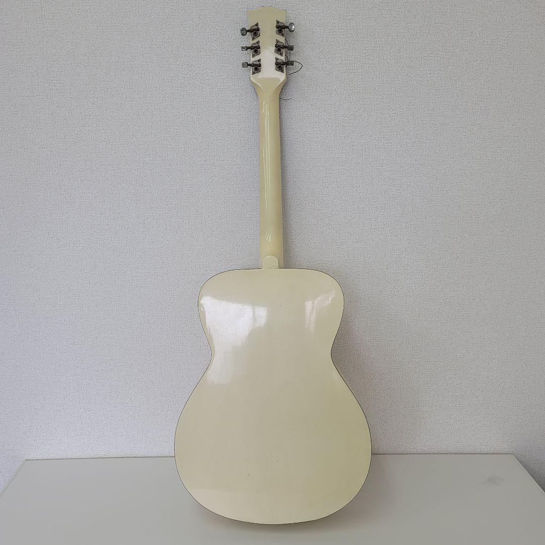 Kawai 河合楽器 アコースティックギター アイボリー 花デザイン