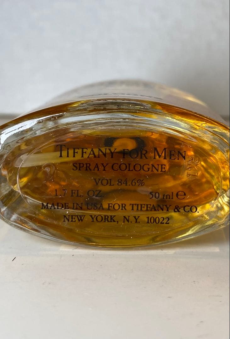 【50mlほぼ未使用】TIFFANY FOR MEN ティファニー フォーメン