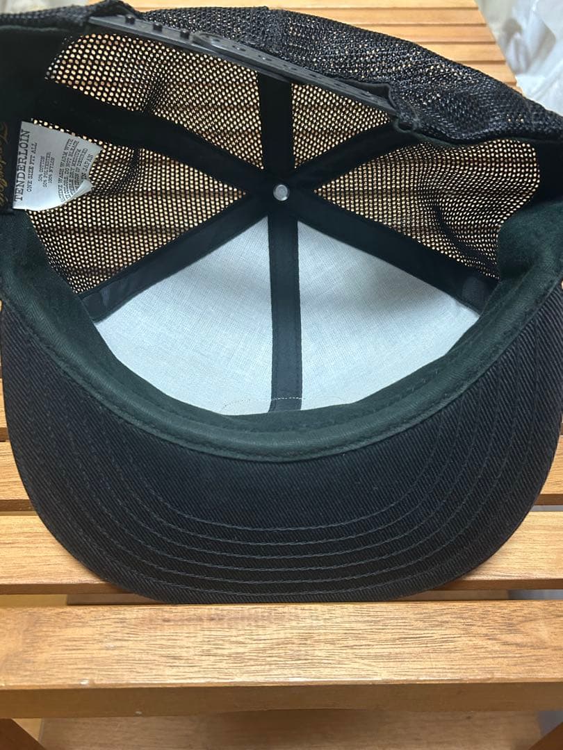 テンダーロイン　サークルロゴ　TRACKER CAP BLACK