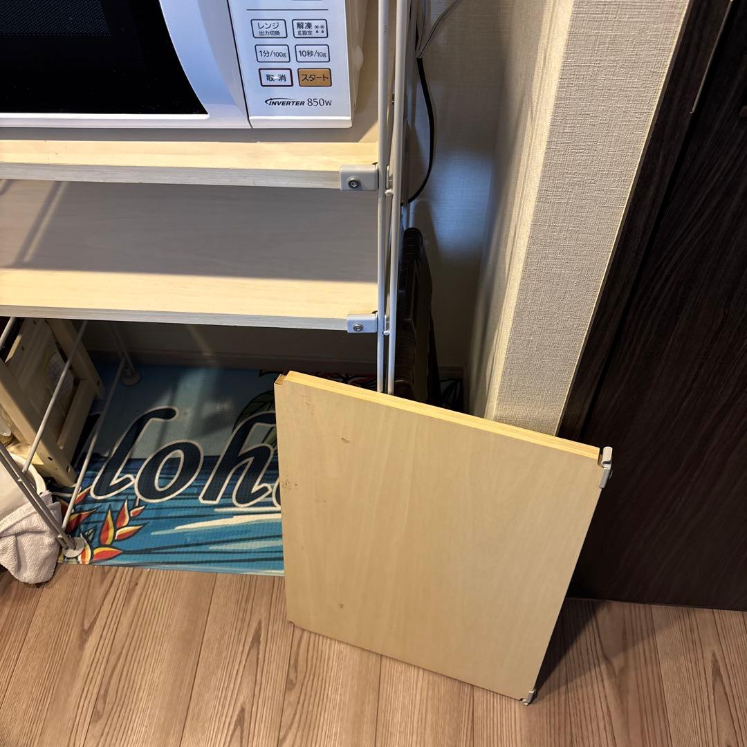 無印良品　ステンレスユニットシェルフ