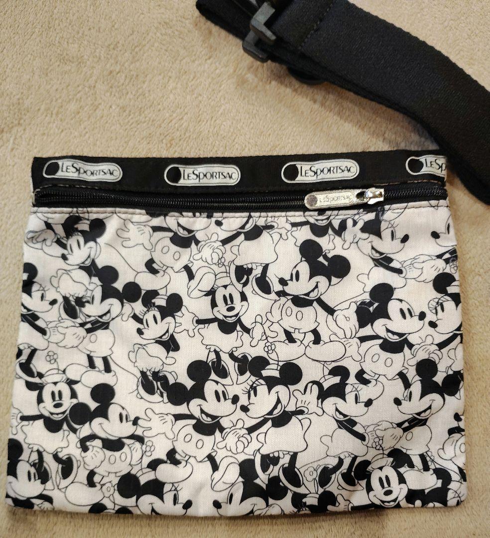 LeSportsac ミッキーマウスプリントショルダーバッグ