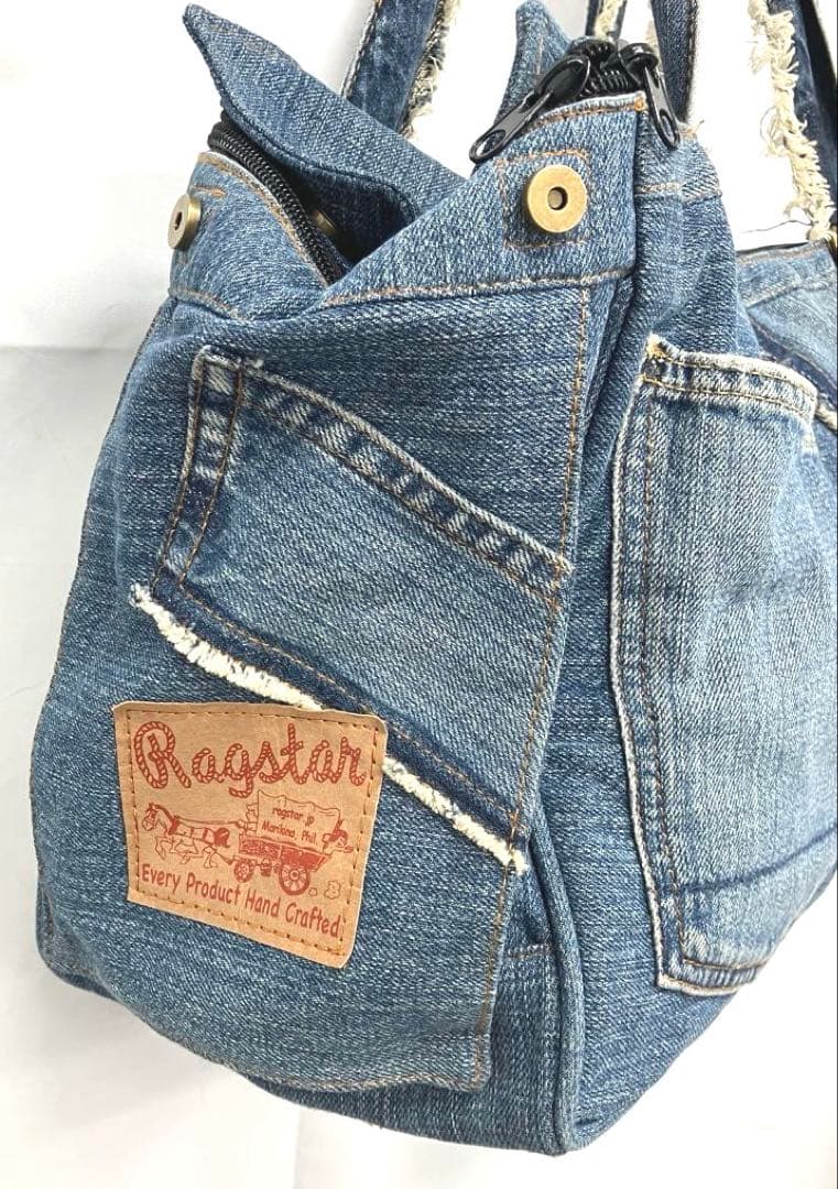 S1-68 Ragstar デニムキャリーバッグ 2way ペット用 美品