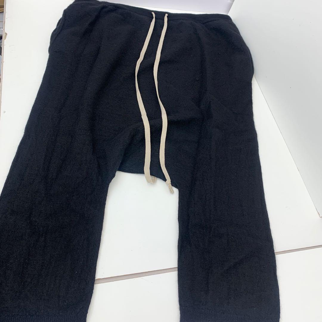 リックオーエンス サルエルパンツ ブラック RU15F7659 2309193