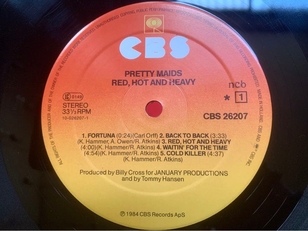洋楽 PRETTY MAIDS - Red, Hot and Heavy