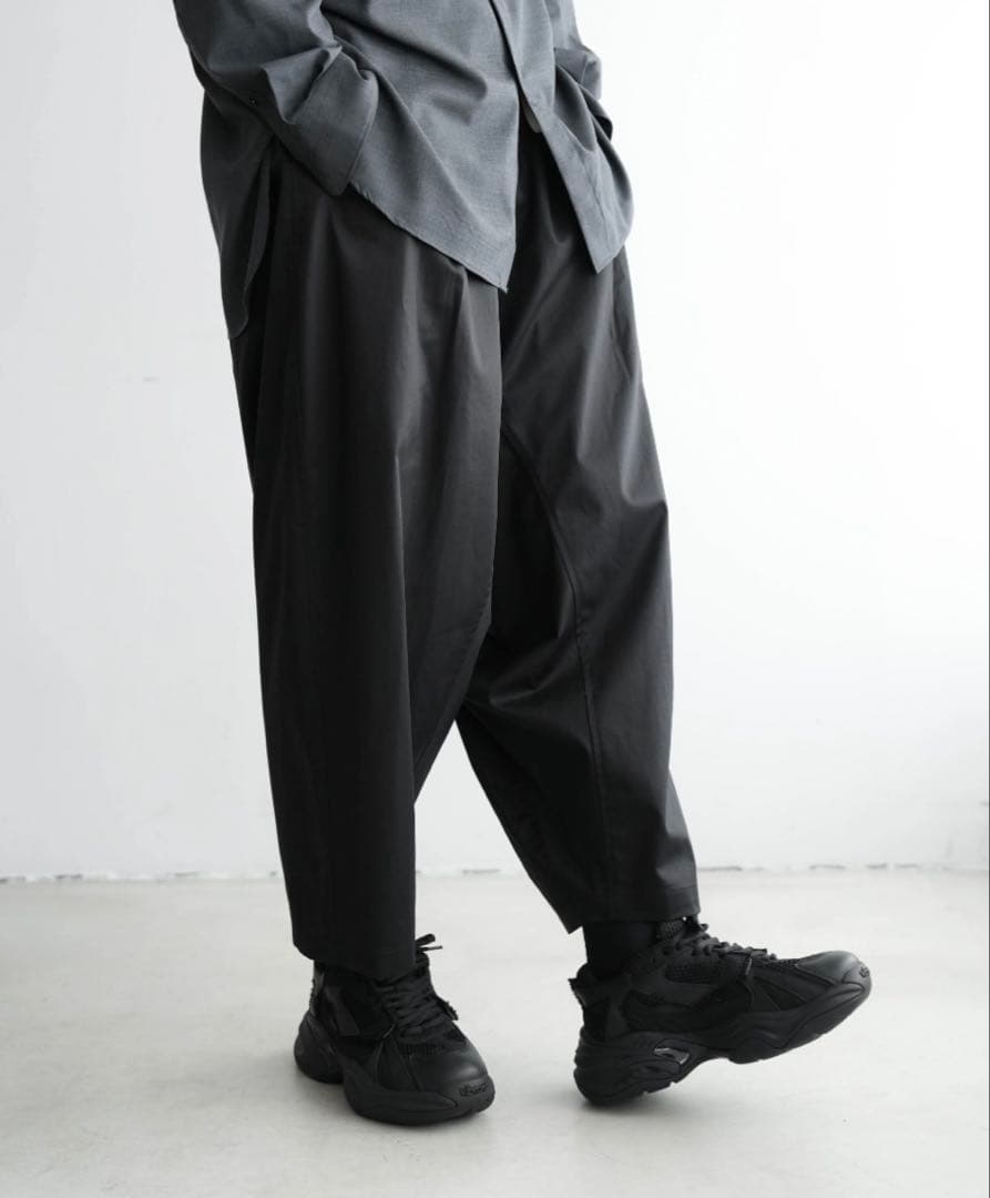 【CTHY】WIDE SAROUEL UNCLE PANTS