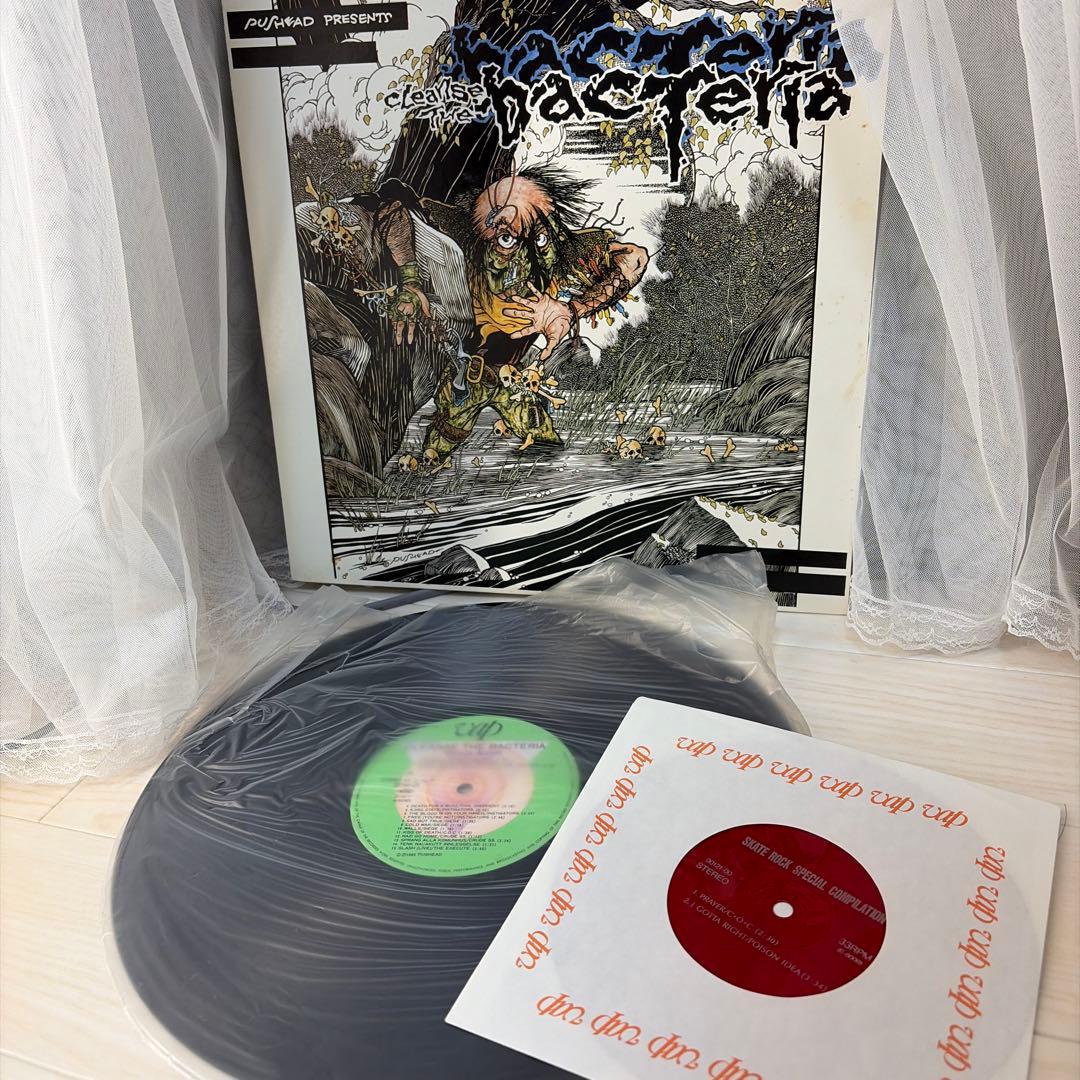 CLEANS THE BACTERIA 日本盤 ソノシート付