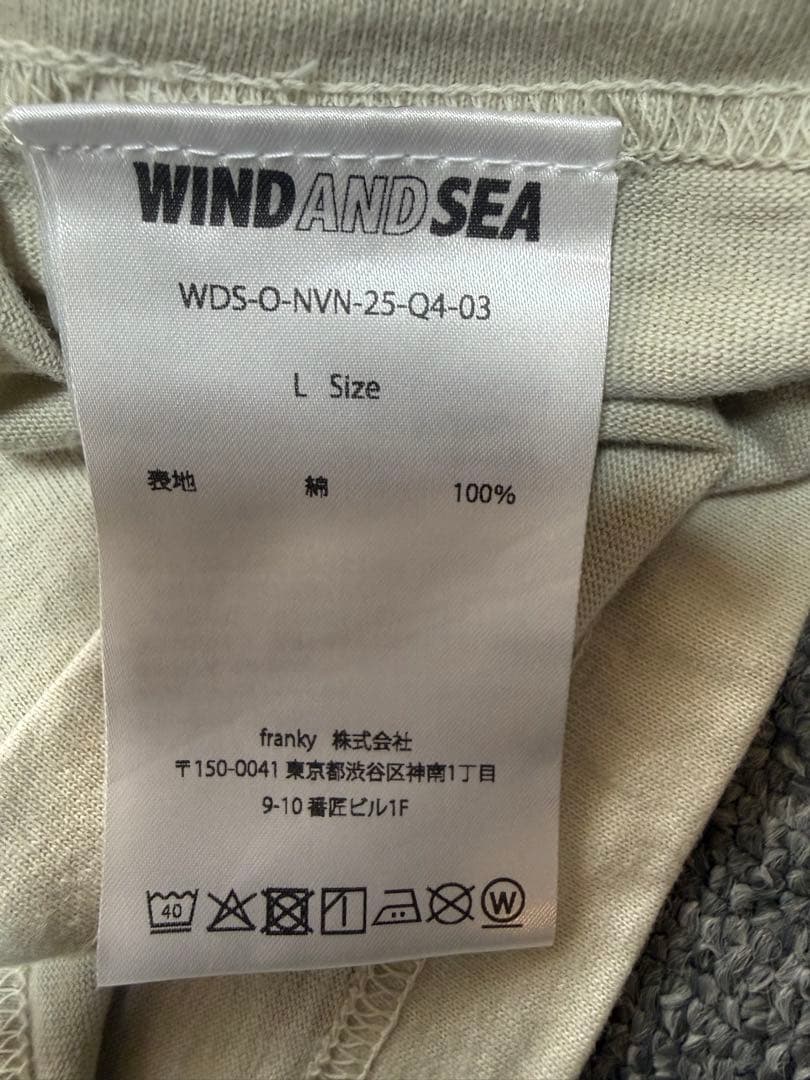 WINDANDSEA NIRVANA ニルヴァーナ Tシャツ Lサイズ