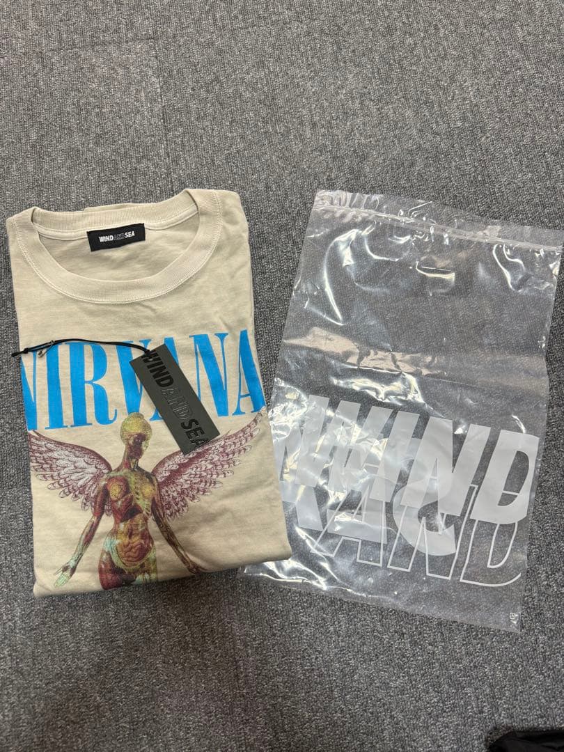 WINDANDSEA NIRVANA ニルヴァーナ Tシャツ Lサイズ