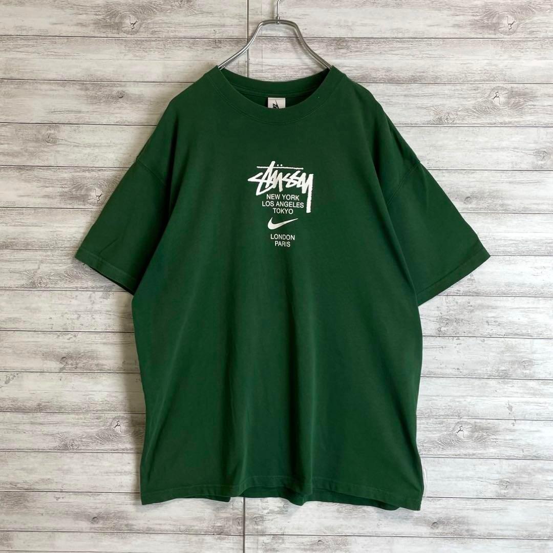 【人気コラボ】ステューシーナイキ Tシャツ 入手困難 Lサイズ