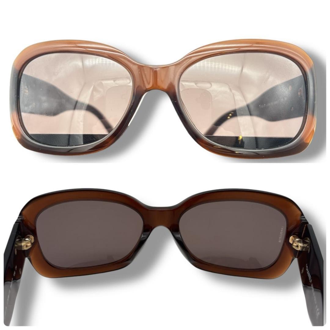 小物 CHANEL Coco Mark Matelasse Sunglasses