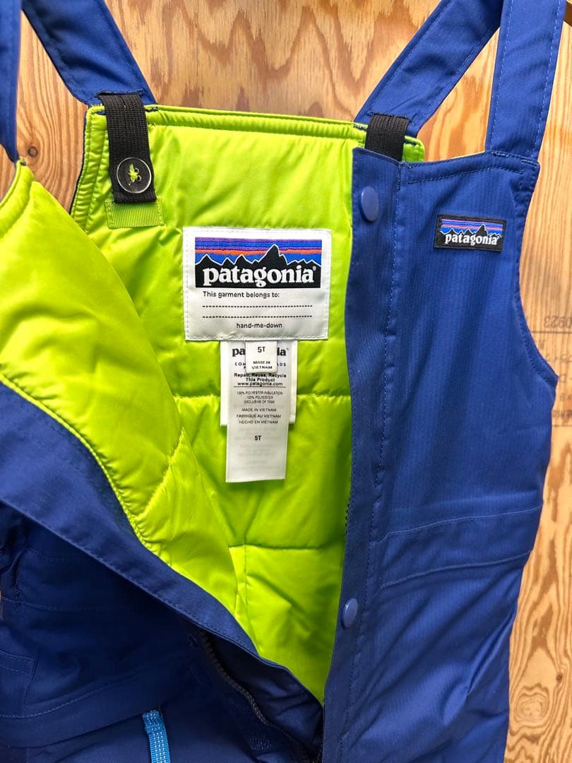 PATAGONIA パタゴニア 子ども用 ビブパンツ 新品
