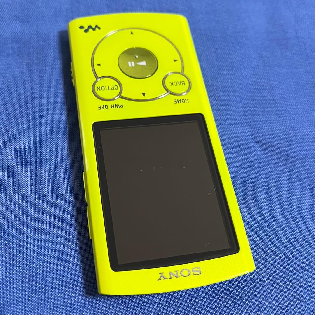 【状態良好】SONY ウォークマン　NW-S765 16GB ライム
