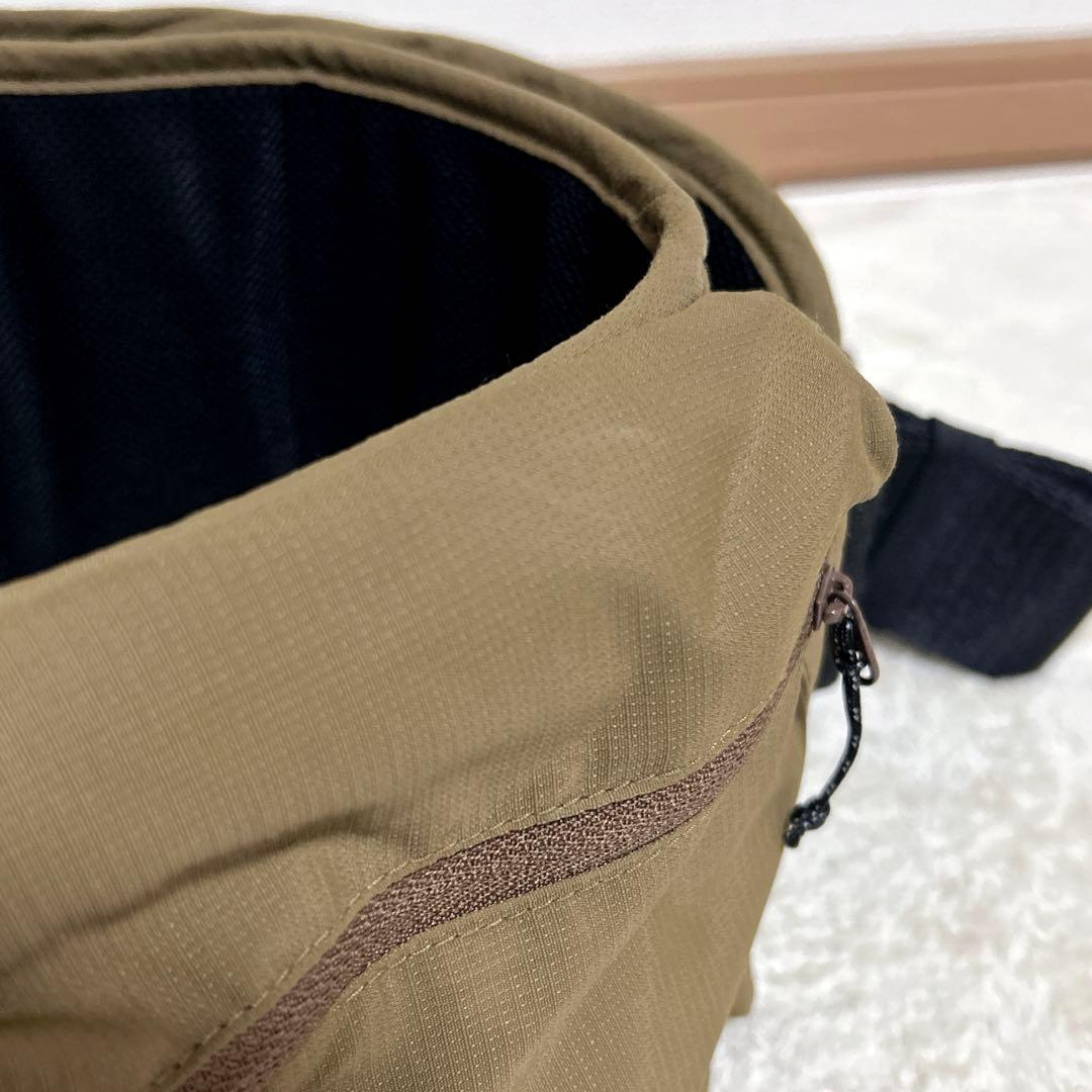 美品 ポルバン アドバンス ヒップシート ベージュ シングルショルダー付き