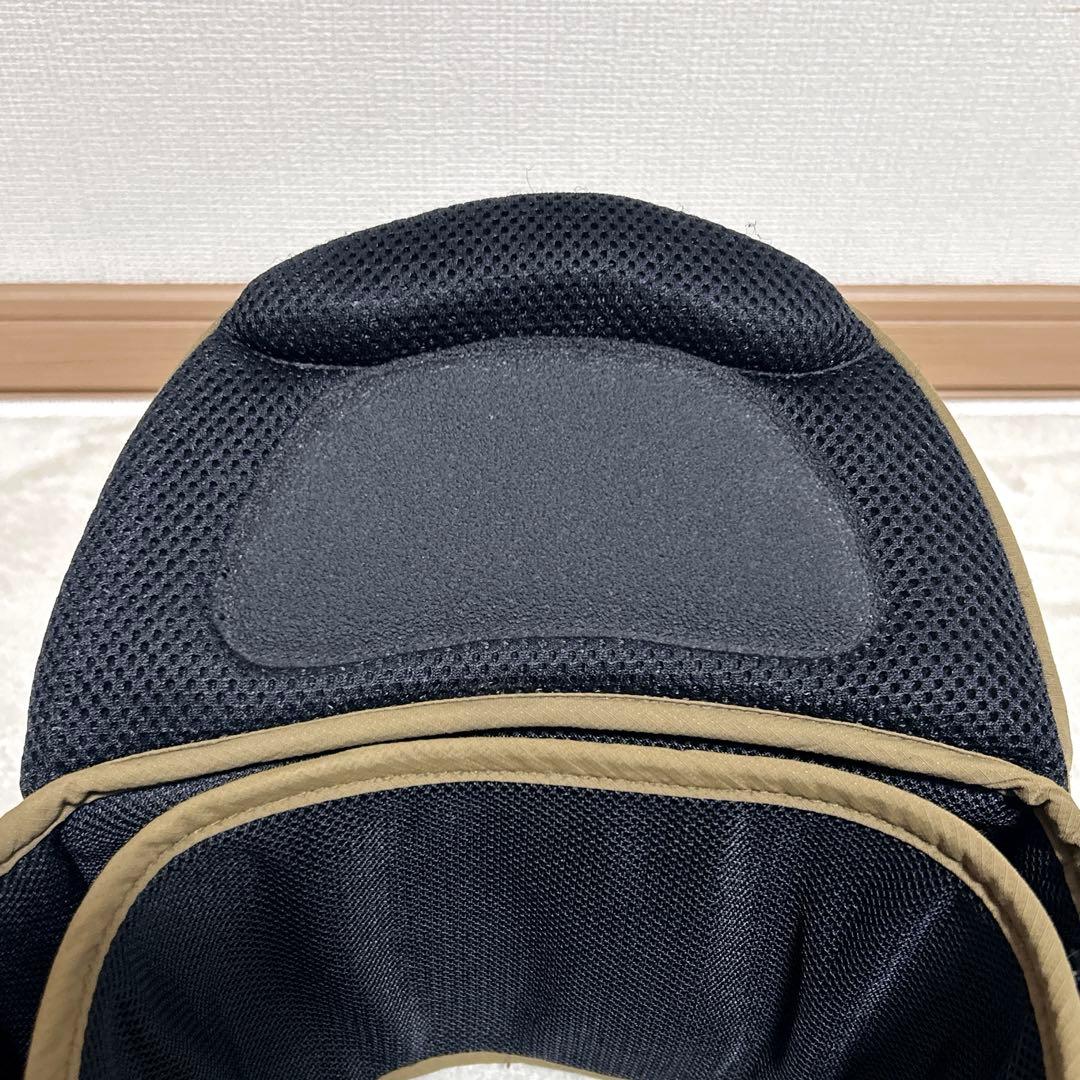 美品 ポルバン アドバンス ヒップシート ベージュ シングルショルダー付き