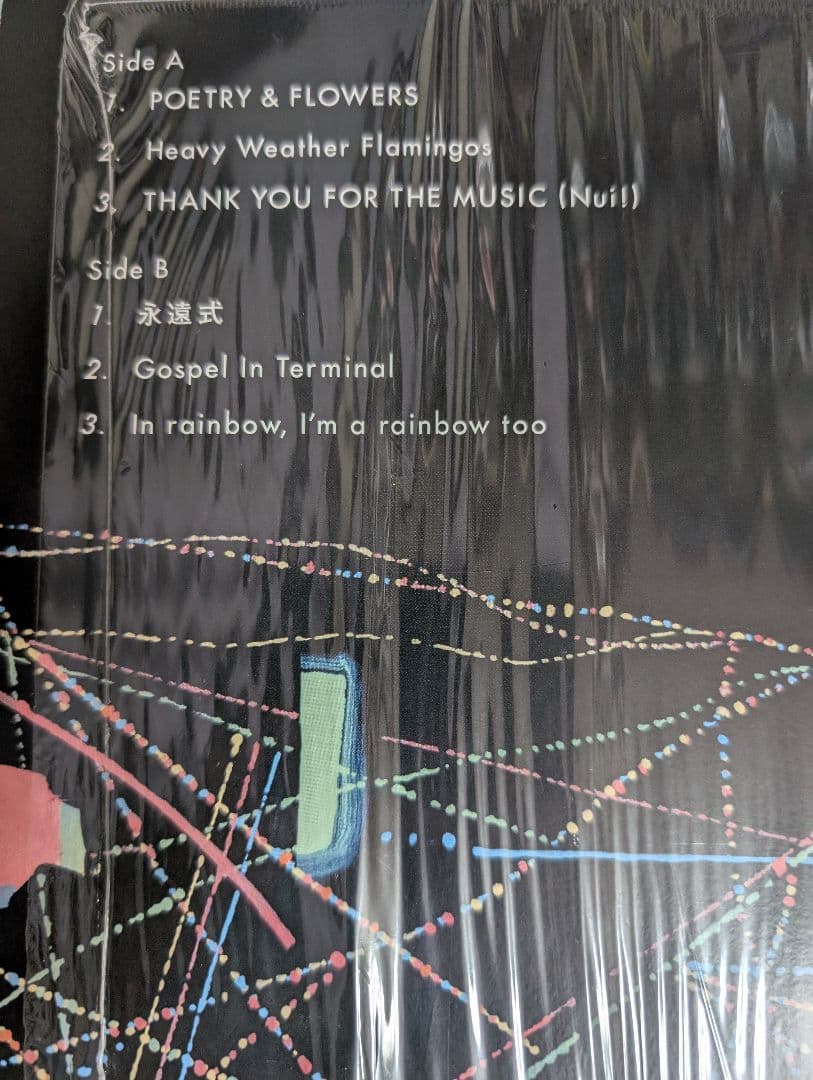 レコード　FOLK CITY FOLK .ep　ボノボス