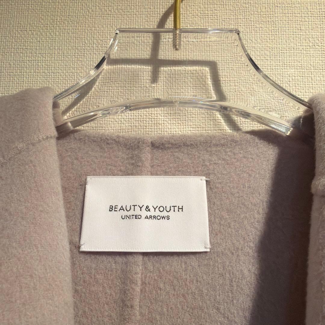 BEAUTY&YOUTH UNITEDARROWS カラーレス×ポンチョ コート
