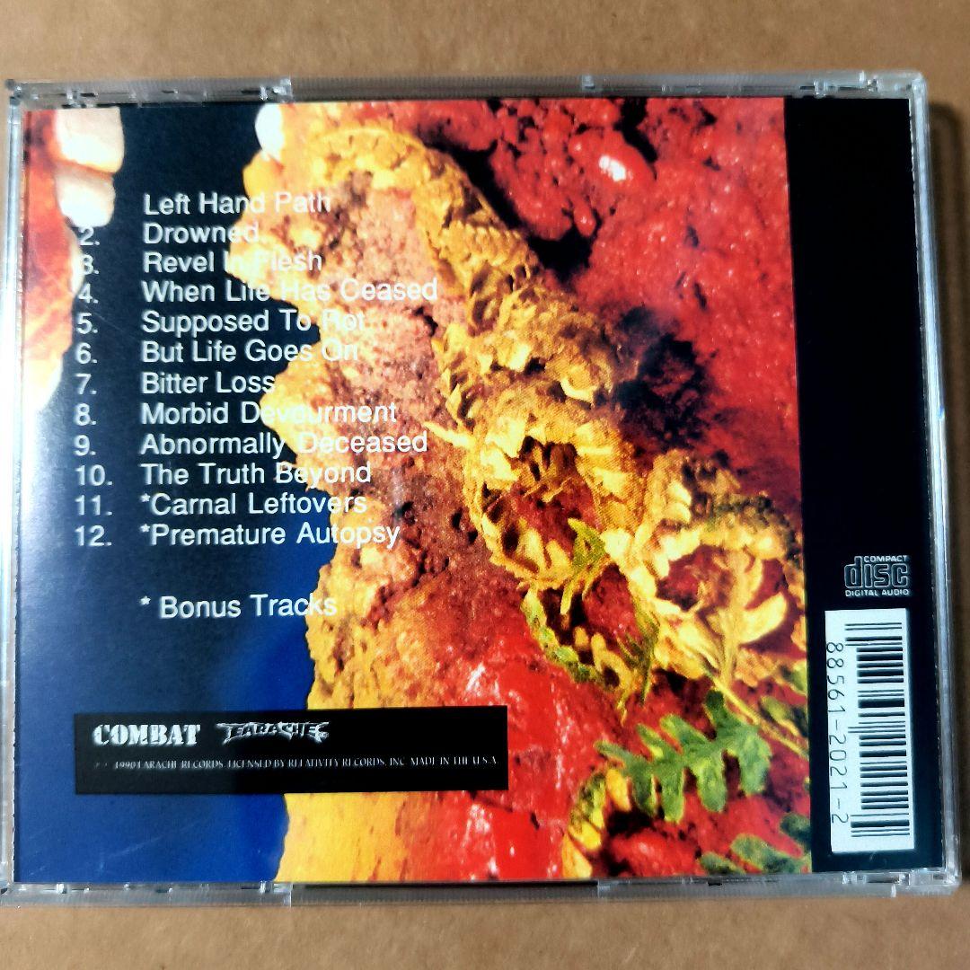 洋楽 ENTOMBED left hand path