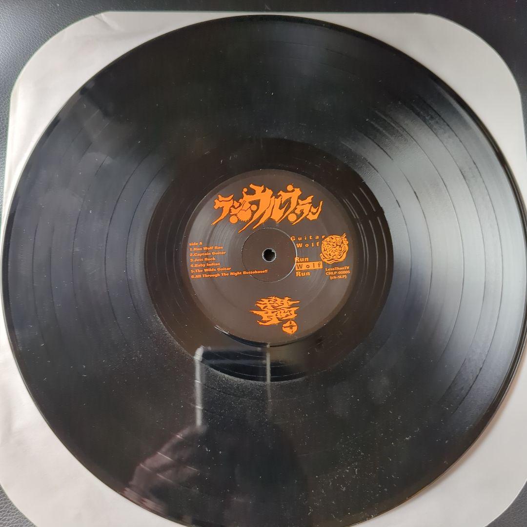 ギターウルフ　サイン入りLP